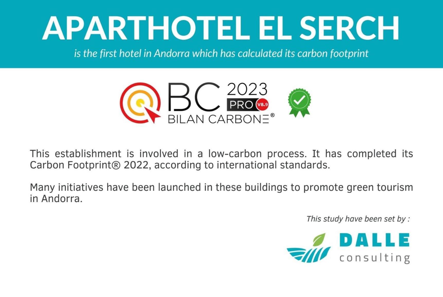 Aparthotel El Serch Andorra la Vella Exterior photo